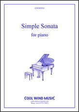 Simple Sonata piano sheet music cover